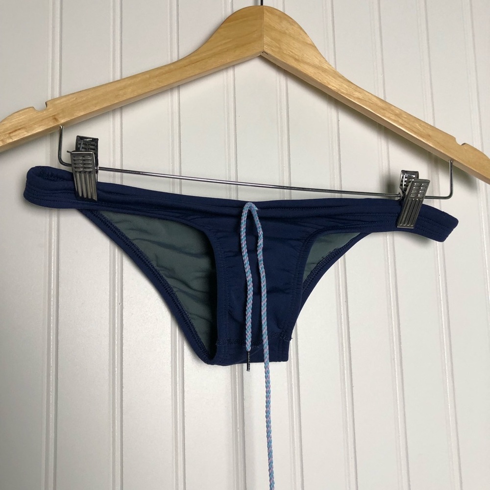 Jolyn Navy Brazil Bikini Bottoms